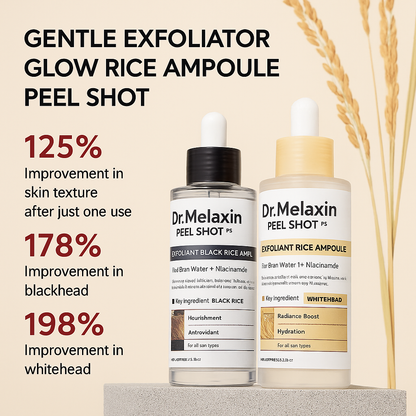 Peel Shot Glow Rice Ampoule Duo